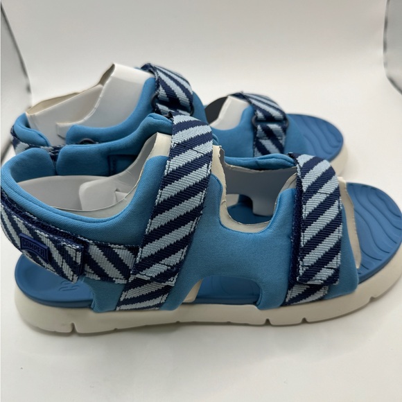 New Camper Kids Oruga Sandal Blue Size 3.5 Velcro Sandal Water Shoes MSRP $90 - Picture 5 of 6